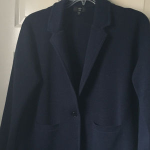 JCrew knit blazer